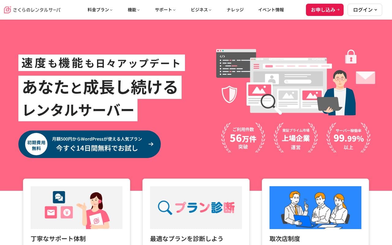 さくらのレンタルサーバ